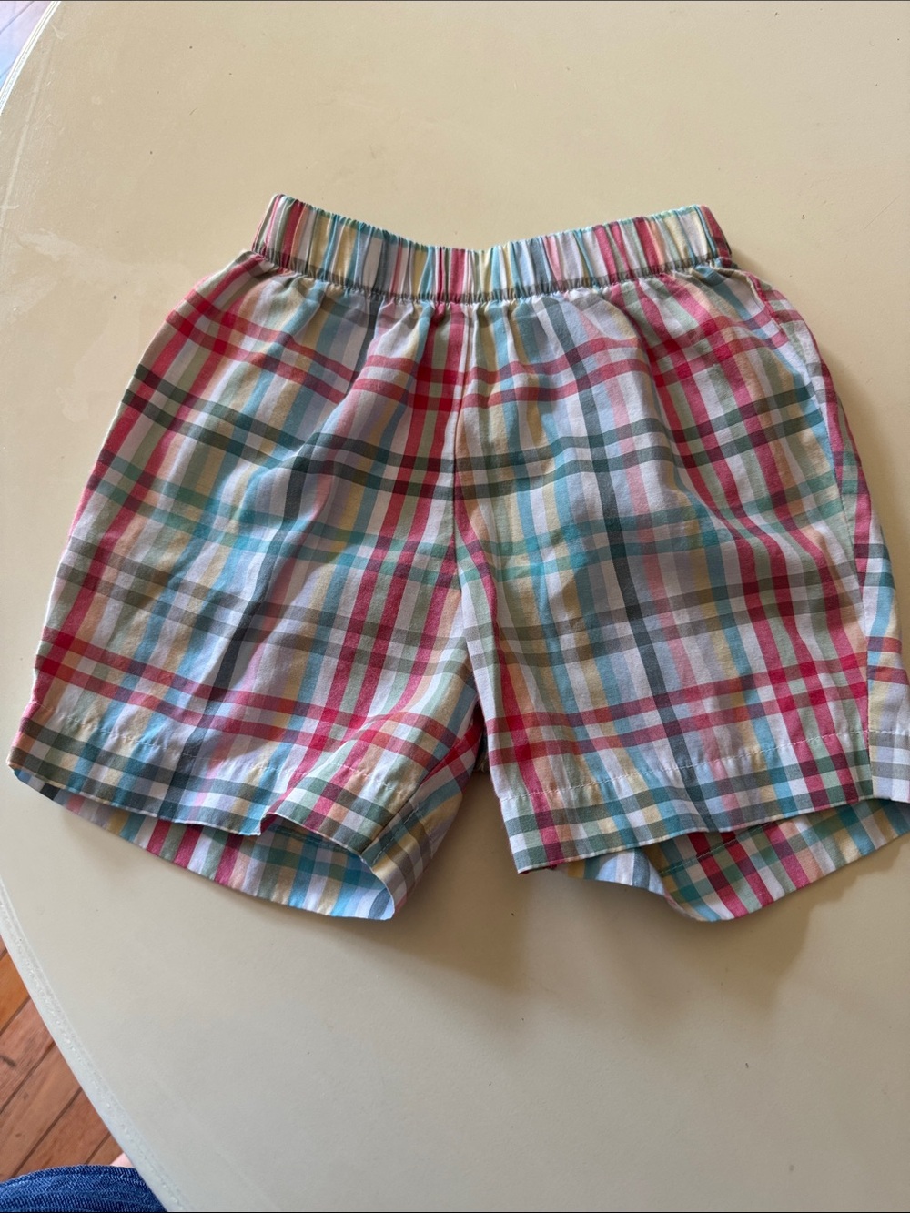Bella Bliss Boys 3T Plaid Shorts